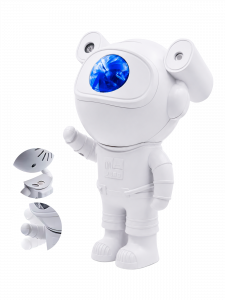 Огонек OG-LDS29 Световая установка+акустика звездное небо космонавт (лазер+LED, Bluetooth,TF)